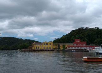 Museu Nacional do Mar, em São Francisco do Sul Museu Nacional do Mar visto da Baia Babitonga