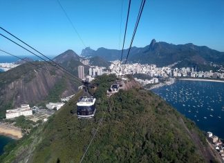 Pão de Açúcar, eu troquei uma corrida por ele Bondinho do Pão de Açúcar