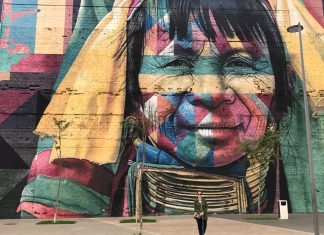 Boulevard Olímpico, no Rio de Janeiro, por que visitar? Mural Etnias, do artista Kobra, no Boulevard Olímpico, Rio de Janeiro